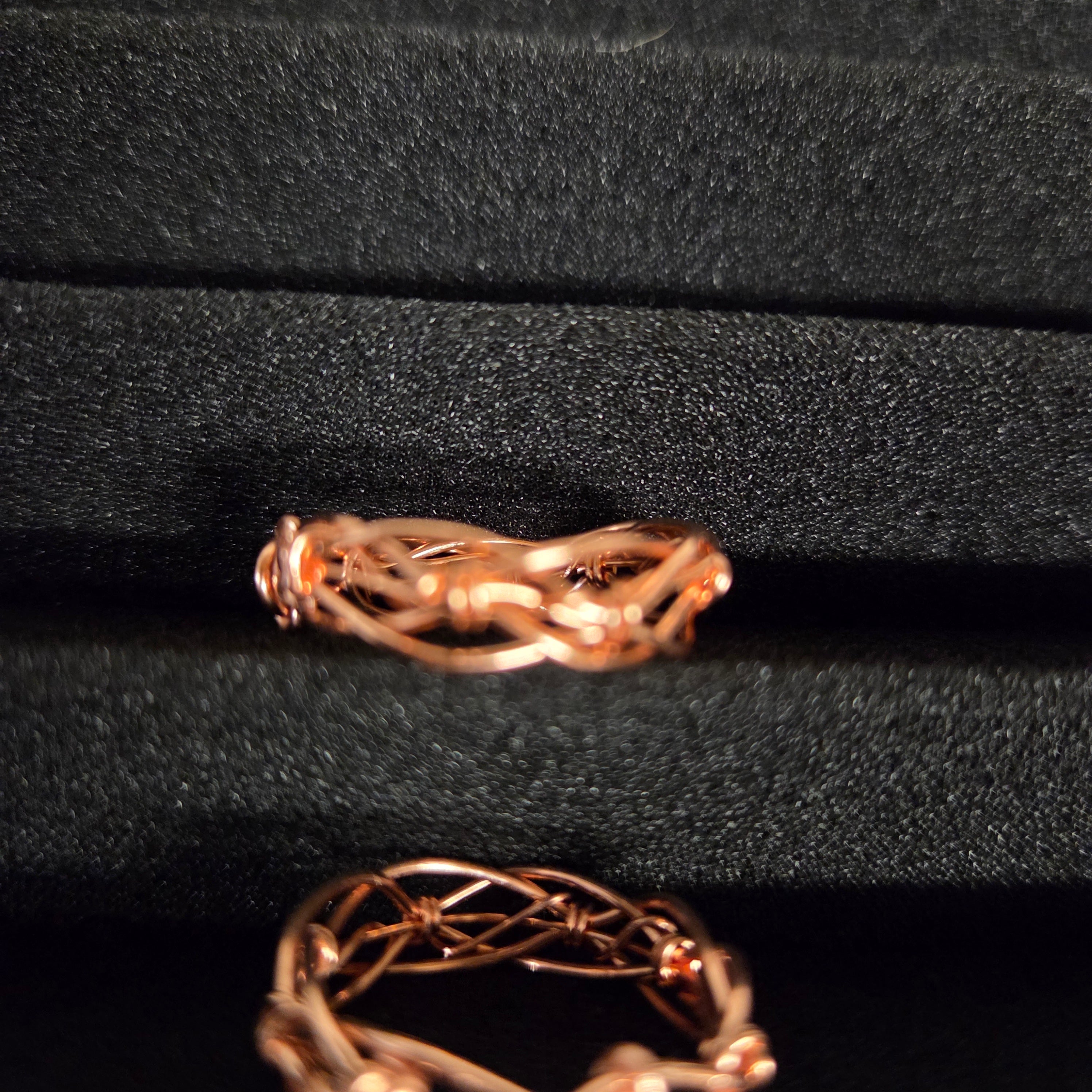Jesus Crown Of Thorns copper ring