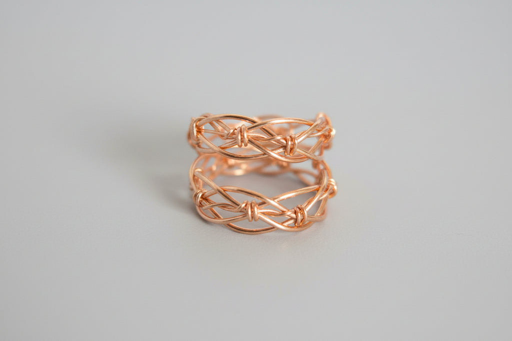 Jesus Crown Of Thorns copper ring
