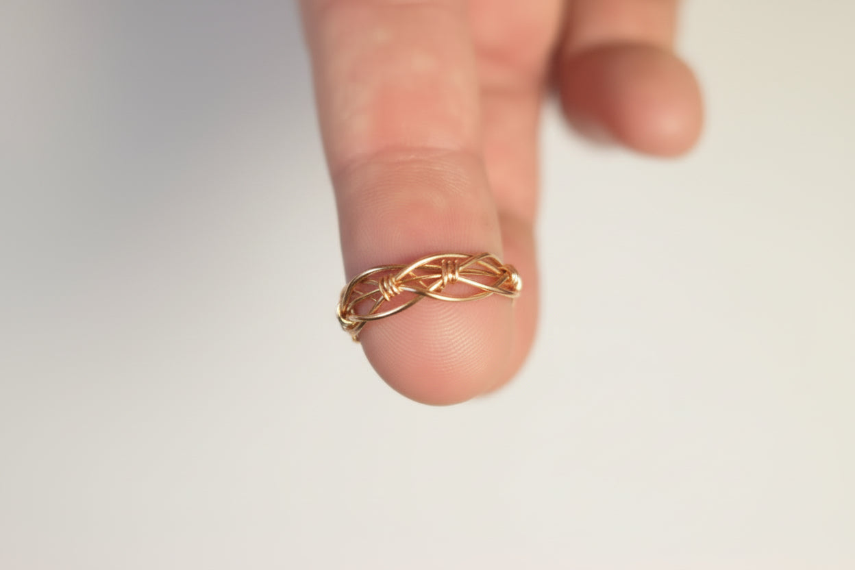 Jesus Crown Of Thorns copper ring